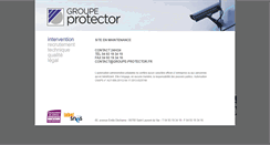 Desktop Screenshot of groupe-protector.fr